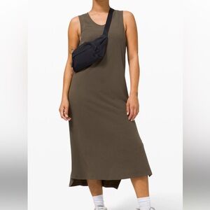 Lululemon Athletica All Yours Green Sleeveless Tank Top